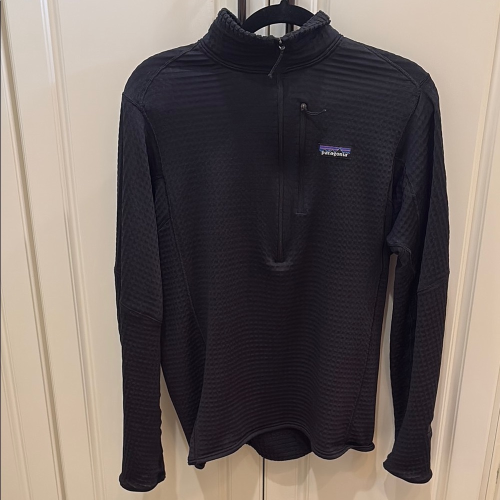 Patagonia Black Textured Pullover